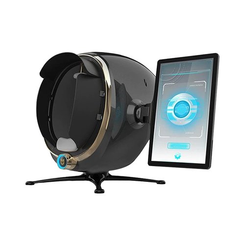 Skin Analyzer Machine Professional HNZXIB 13.3", 38MP AI Facial Skin Scanner with 8 Spectral Modes, Moisture & Pore Detector for Beauty Salon & Home, Multi-Language Support