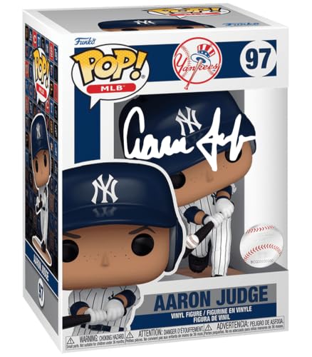 Sports Collectible Funko Pop Figurine with Autographed Reprint & Display Case
