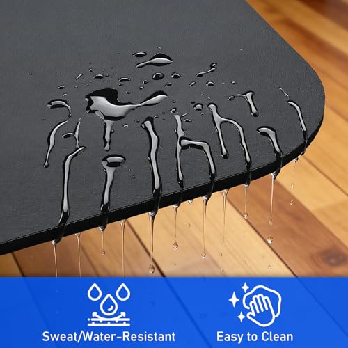 6mm Vibration Absorbing Exercise Bike Mat for Peloton & Cardio Equipment