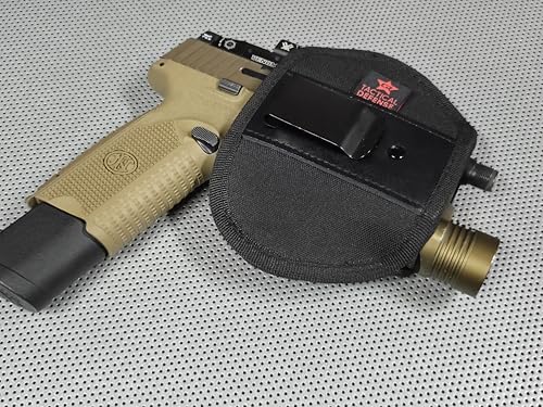Large Nylon Ambidextrous Flashlight Holster for WML Nightstick Streamlight Olight