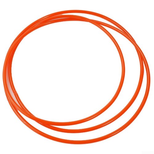 Bike Roller Drive Replacement Belt, 5Mm Perimeter 185Cm Bike Drum Riding Platform Transmission Belt, Extended Roller Platform Transmission Rope(Red)