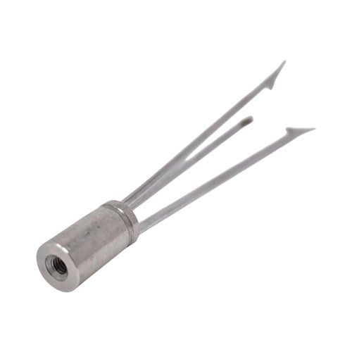 Scuba Choice 6" Stainless Steel Spearfishing Pole Spear Tip, 3-Prong Paralyzer Head with Barbs, 7mm Thread, Durable Replacement for Spearguns, Palantic 3" Speargun Tip Compatible