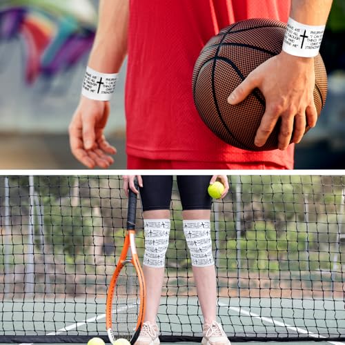 Cross Athletic Tape 2in x 23ft - 2 Pack, Cotton Zinc Oxide Sport Wrist Tape for Faith-inspired Sports