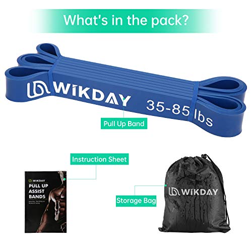 Resistance Bands for Workout & Physical Therapy - Blue, 81.9in, 35-85lbs