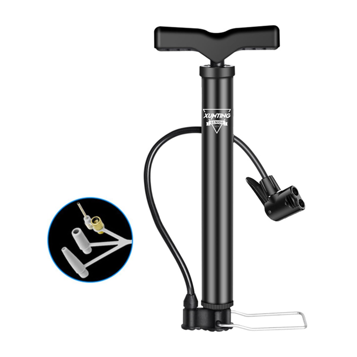 OHAOLYLE Ball Pump with Needle,Nozzle and Extension Hose