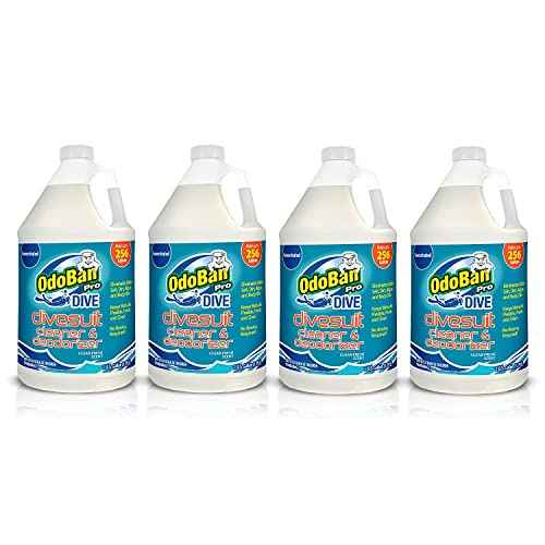 OdoBan Dive No-Rinse Wetsuit Cleaner Concentrate, 4 Gallons