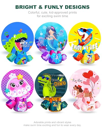 Toddler Swim Vest with Adjustable Fit - Mermaid / L, 30-66 lbs, 2-7 Years