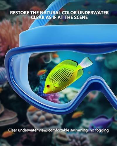 Adult Swim Goggles 2 Pack Anti-Fog UV Protection Adjustable Silicone