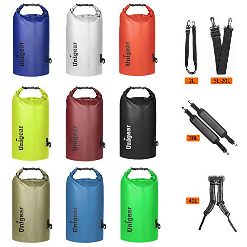 Unigear 10L Waterproof Dry Bag for Kayaking - Orange