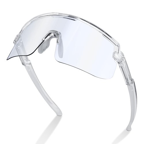 BATFOX Photochromic Cycling Sunglasses for Men & Women,UV400 Sports Glasses W/Adjustable TR90 Frame for Running,Baseball,MTB