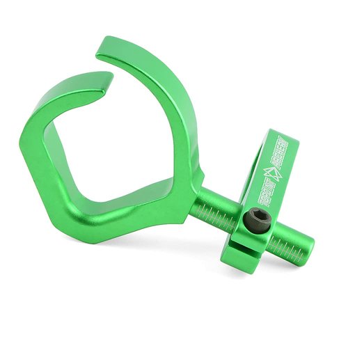 ZSHJGJR Archery Bowfishing Arrow Rest Anodized Aluminum Material Anti-Rust Right and Left Hand Use for Compound Bow Recurve Bow Fishing Accessories (Green)
