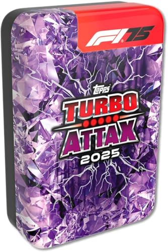 F1 Racing Card Tin - Turbo Attax 2025 Mega Collection with Limited Editions