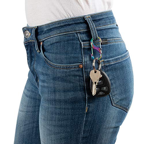 Nite Ize S-Biner SlideLock Stainless Steel Carabiner Pack of 2 Size #2