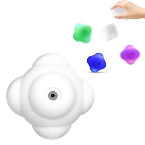 Smart Agile Reaction Training Ball Light Set, 6 Colors Online/Offline Mode Speed Agile Reaction Ball Equipment Quick Response Training Ball Reflex Ball Tools for Enhancing Speed and Agility (1)