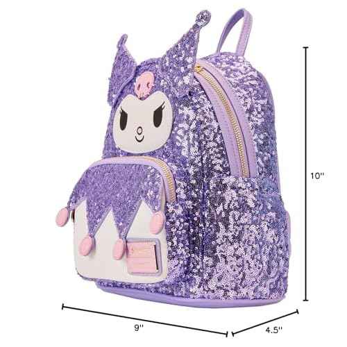 Loungefly Sanrio Sequin Kuromi Mini Backpack