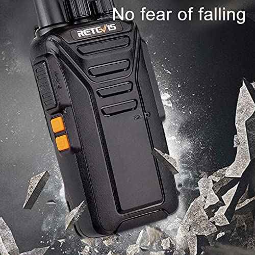 Retevis RT27 Walkie Talkies for Adults Long Range,2 Way Radio Rechargeable,VOX HandsFree,Heavy Duty,Portable FRS Two-way Radios for Commercial Retail Restaurant School(5 Pack)