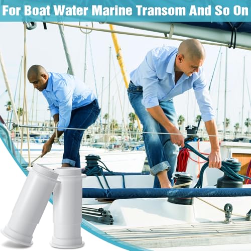 Yaocom 1-1/4 Inch Adjustable Marine Splashwell Drain Pipe for Boat Water Overflow