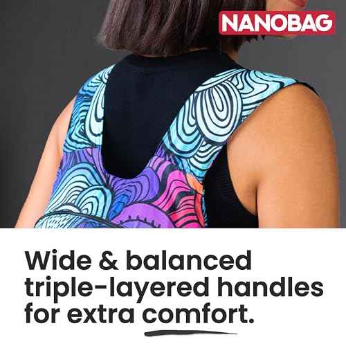 Nanobag Ultra-Lightweight Foldable Backpack for Traveling and Compact Mini Hiking Pack for Men & Women, Reusable Collapsible