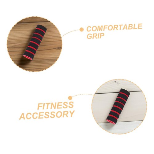 Toyvian 16Pcs Gym Sponge Replacement Foam Handle Covers for Fitness Equipment Fit Protective Pads for Home Gym Exercise Design for Comfort and Portability