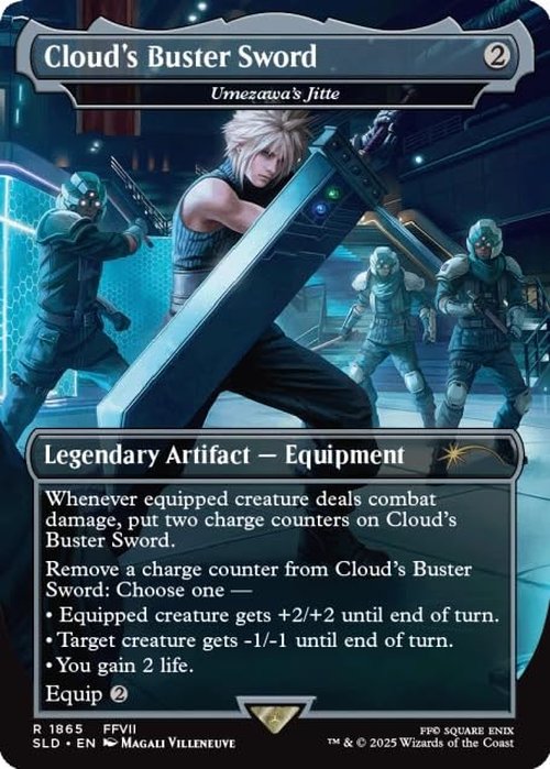 Magic the Gathering Secret Lair x Final Fantasy: Weapons (English) - Foil Edition