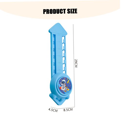 Xweptuy Vertical Jump Tester, Voice Broadcast Vertical Jump Trainer, Plastic Trainer with Adjustable Height Bouncer for Kids Indoor Height Touch Device