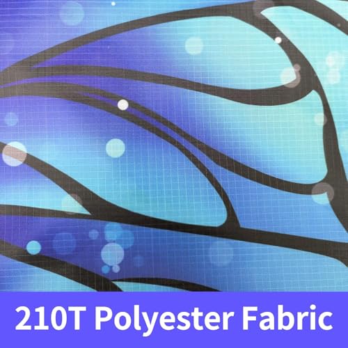 Blue Butterfly Kite with Reel - Large Single Line Beach Kite for Kids & Adults