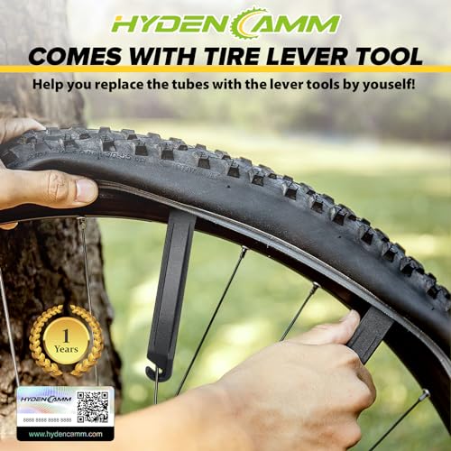 20"x3.5-4.5" Bike Inner Tube with AV 32mm Schrader Valve - 1 Pack, Compatible with Fat Tire Bikes