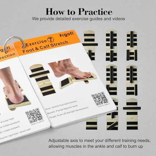 Ankle Balance Board for Ankle Strengthener & Physical Therapy - Adjustable Single Leg Board for Recovery from Sprains, Plantar Fasciitis | Stability Trainer with Video Guide and Carry Bag