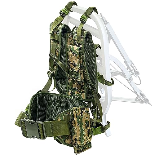 Tree Stand Safety Harness with Camouflage Design, Ergonomic Hunting Gear