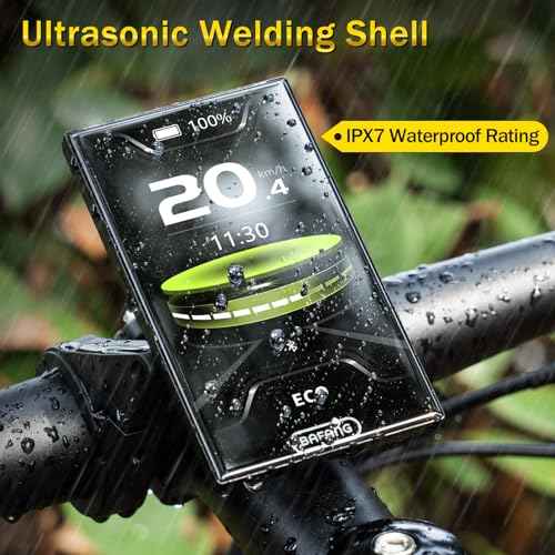 Bafang Display C010 for M400, M500 Mid Motor 0-6 Pedal Assist Levels eBike Computer Display with Automatic Backlight CAN Protocol