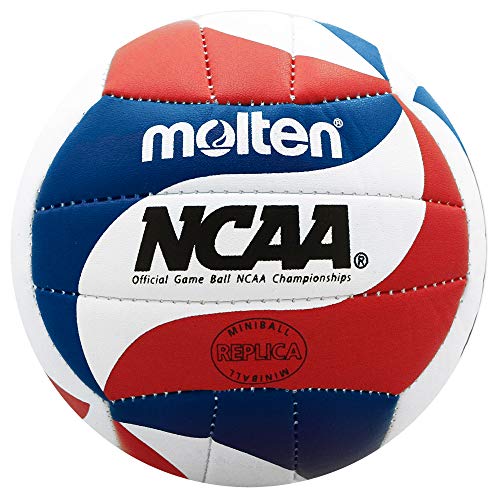 Mini Volleyball for Skills Training - Official NCAA Replica, Red White Blue