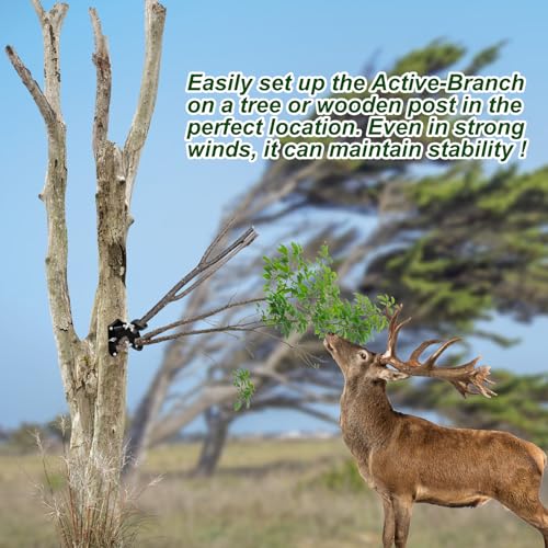 2 Pack Metal Deer Hunting Tree Branch Holders Adjustable Mounting Bracket with Stainless Hardware