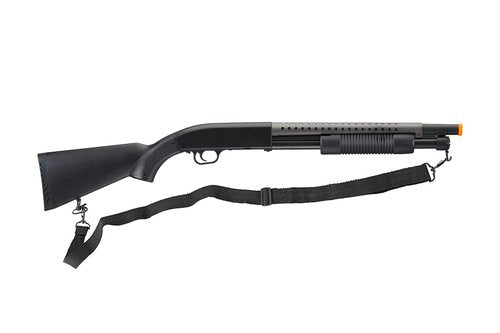 Pump Action Airsoft Shotgun with Full Metal/Steel Barrel 300 FPS (Airsoft Gun)