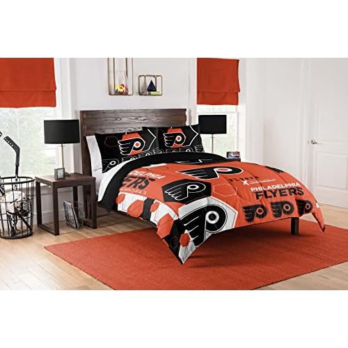 Northwest NHL Unisex-Adult Comforter and Sham Set