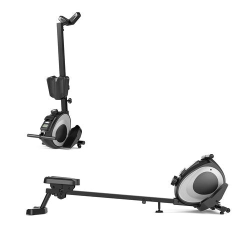 Rowing Machines for Home, Quiet Rowing Machines with 256lb Weight Capacity, 8 Levels Adjustable Resistance, Foldable Rower with Tablet Holder, App Compatible