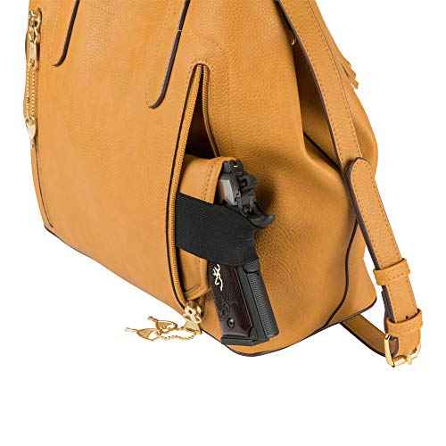 Browning Concealed Carry Purse, Premium Holstered Handbag with Safety Locking Option