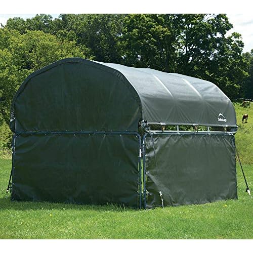 ShelterLogic 12'x12' Equine, Livestock and Agricultural Shelter Enclosure Kit (Corral Panels and Shelter Not Included)