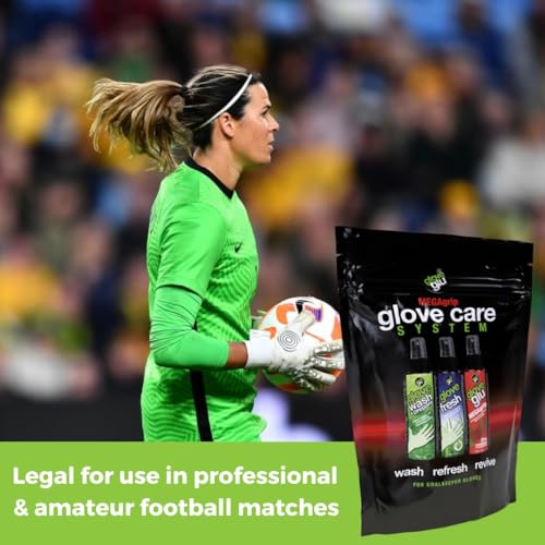 Gloveglu Glove Care System Bundle with Wash, Refresh & Spray - 4.06 Fl Oz Pack of 3