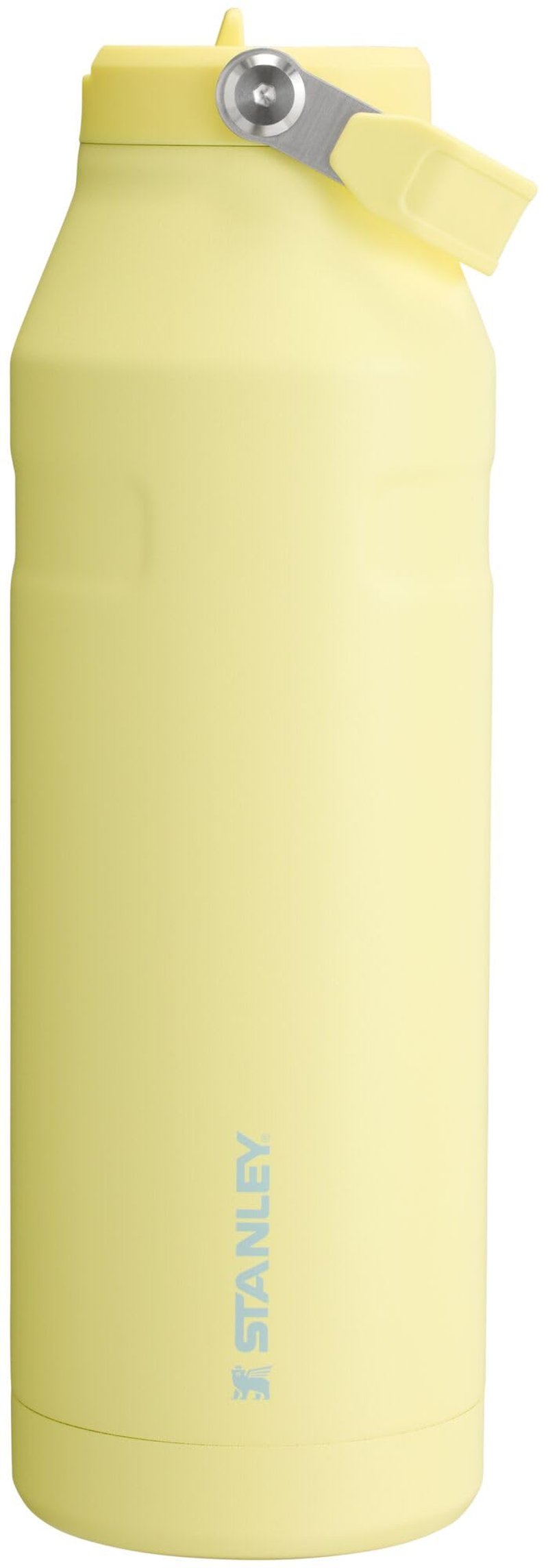 Stanley IceFlow Flip Straw 2.0 Water Bottle 50 OZ | Built-In Straw with Larger Opening | Lightweight & Leak-Resistant | Insulated Stainless Steel | BPA-Free | Pomelo