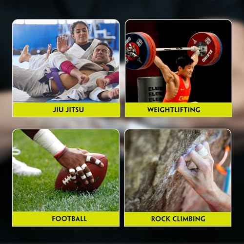 Finger Tape 2, 3, 6 or 12 Pack Black | Residue Free Skin Friendly Strong Athletic Sports Tapes | 0.5¡± x 45 Feet for Rock Climbing Martial Arts (2, Black)