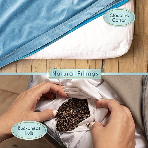 Meditation Cushion & Zabuton Mat Set - Supportive Floor Seating for Yoga and Relaxation