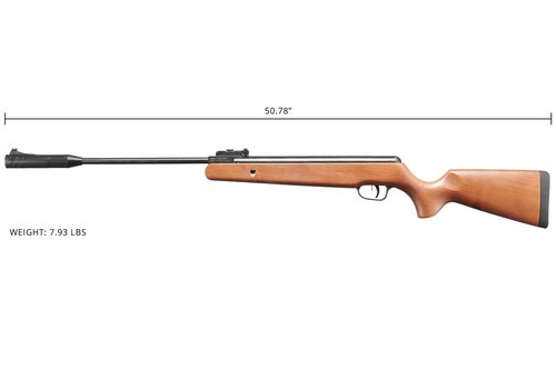 Lancer Tactical x SnowPeak GR1000W Nitro Break Barrel 5.5mm .22 Caliber Air Gun - (Wood) Up to 800 FPS