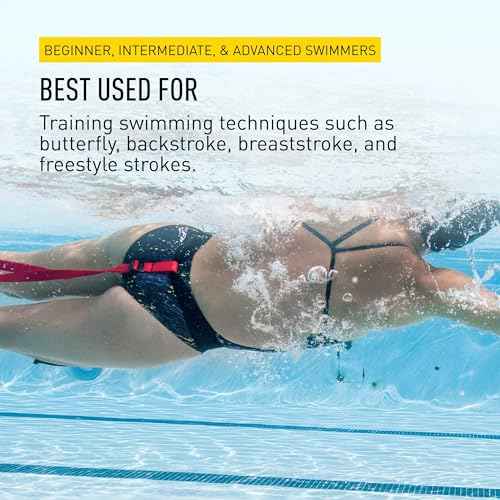 FINIS Swim Parachute for Resistance Training - Builds Strength & Endurance - Adjustable Belt