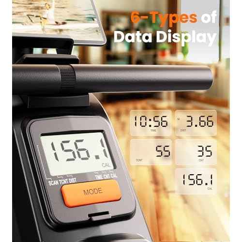 YOSUDA Magnetic/Water Rowing Machine for Home - Rower Machine Use with Bluetooth, App Supported, Rowing Machine for Taller Power Athletes, Comfortable Seat Cushion