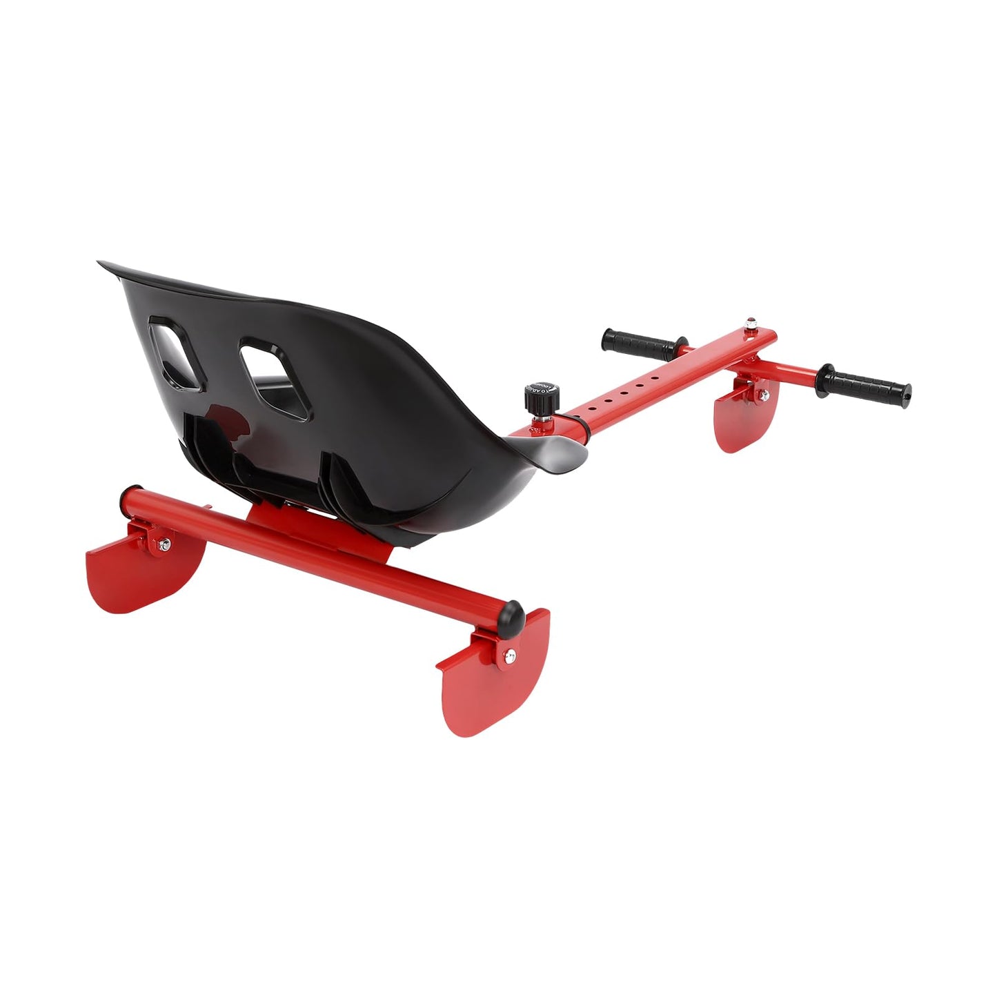 Ice Skating Equipment,Snow Racer Sled, Ski Sled Slider Board with 360°Pedals, Adjustable Ice Skating Trainer for Kids & Beginners, Height Adjustment Winter Outdoor Activity Snow Sled - 176 lbs