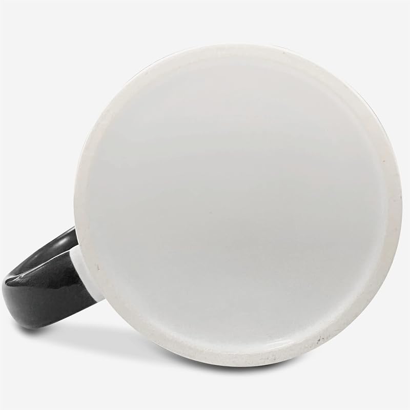 11oz Sublimation Mugs Set of 12 with Black Handle & Inner - Ceramic Coffee Cups for Cricut Mug Press
