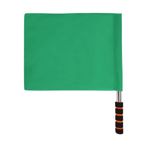 Sports Referee Hand Signal Flag Portable Track Field Competition Flag for Football Volleyball Rugby Training Match