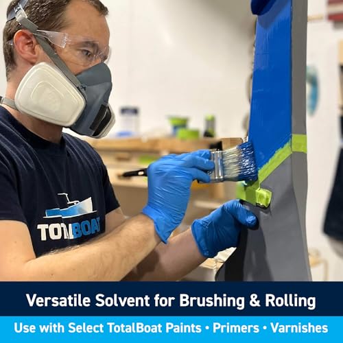 TotalBoat Thinner 100 Brushing Solvent for Marine Paint & Varnish - Gallon, 128 Fl Oz