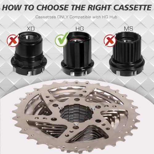 Bike Cassette 11 Speed 11-32T Ultra-Light Mountain & Road Bike Parts