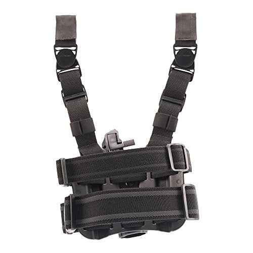 BLACKHAWK Serpa Level 3 Tactical Black Holster, Size 04, Right Hand (Beretta 92/96/M9 Std or A1 w/rails (NOT Brig/Elite)